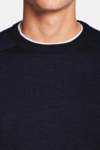 Deeps * The Merino Pullover Deeps * The Merino Pullover