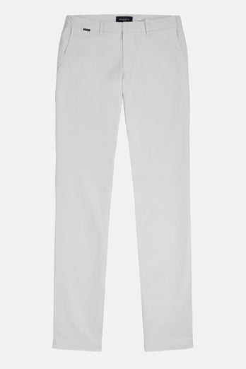 Gullwings * The Longs light grey stretch cotton men's trousers | MR MARVIS