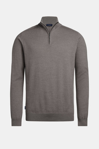 Jones * The Merino Zip Pullover Jones * The Merino Zip Pullover