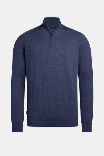Kingfishers * The Merino Zip Pullover Kingfishers * The Merino Zip Pullover