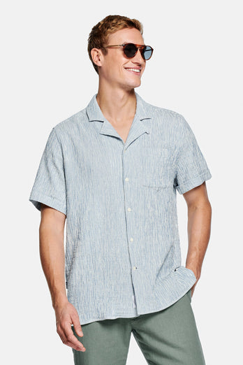 Positano Blues * The Summer Shirt Positano Blues * The Summer Shirt