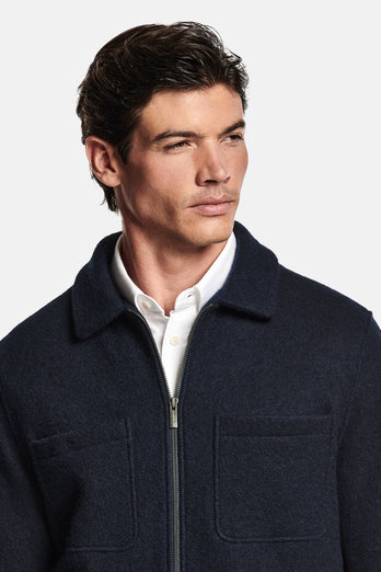 Cosmics * The Wool Zip Shacket Cosmics * The Wool Zip Shacket