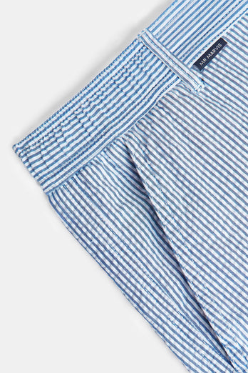 Nautics * The Short Seersuckers – Wider Stripes Nautics * The Short Seersuckers – Wider Stripes