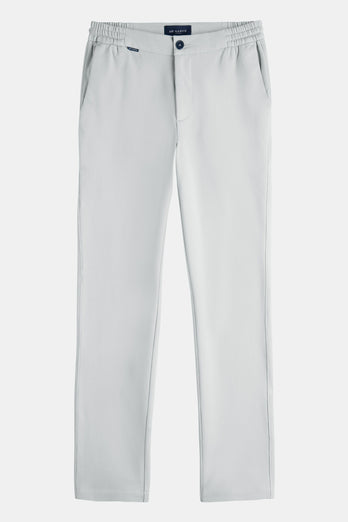 Gullwings * The Easies light grey stretch knitted men's trousers | MR MARVIS