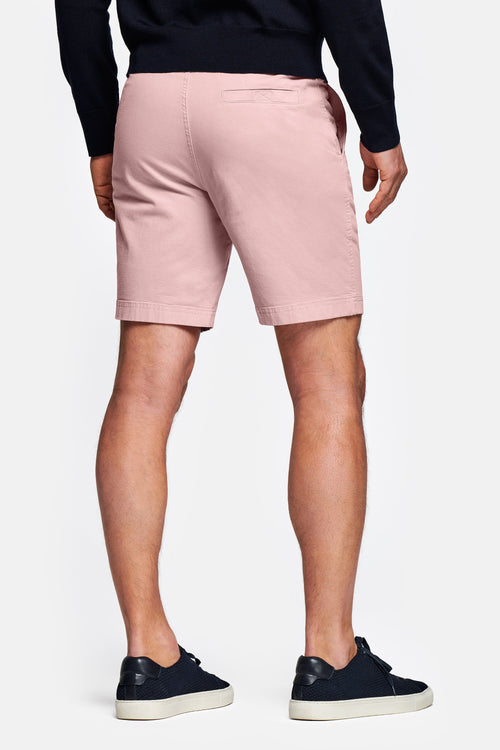 old lavender stretch cotton men's shorts with a zip pocket | MR MARVIS