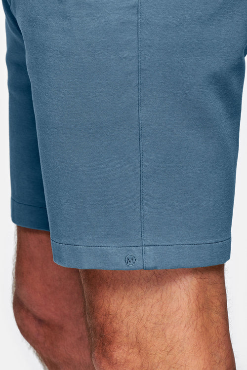 blue soft and stretchy men's shorts | MR MARVIS