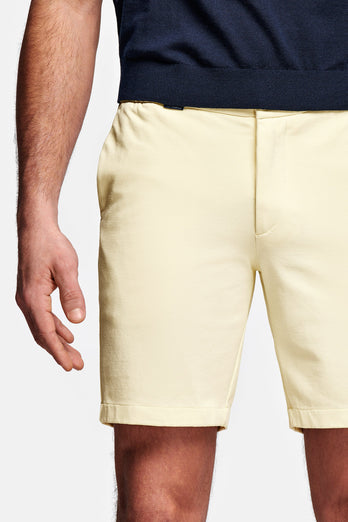Limoncellos * The Short Easies light yellow soft and stretchy men's shorts | MR MARVIS