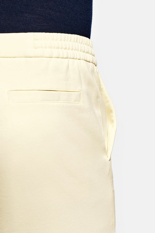 light yellow soft and stretchy men's shorts | MR MARVIS