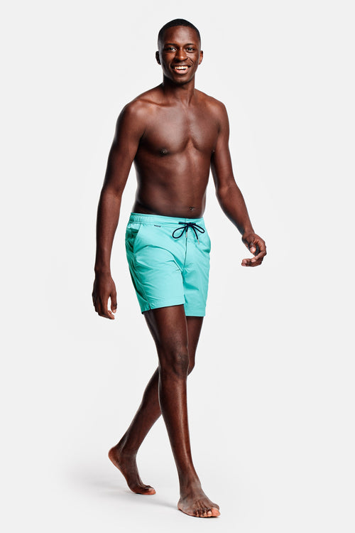 turquoise blue men's swim shorts | MR MARVIS
