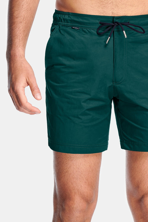 classic green men's swim shorts | MR MARVIS