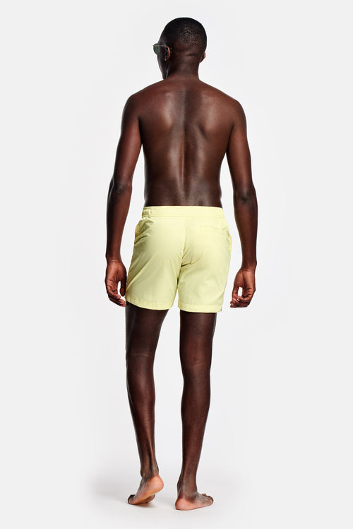 light yellow men's swim shorts | MR MARVIS