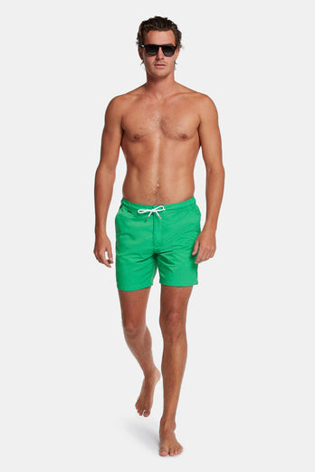 Luckies * The Swims bright green men's swim shorts | MR MARVIS
