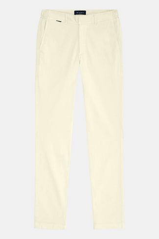 Limoncellos * The Longs light yellow stretch cotton men's trousers | MR MARVIS
