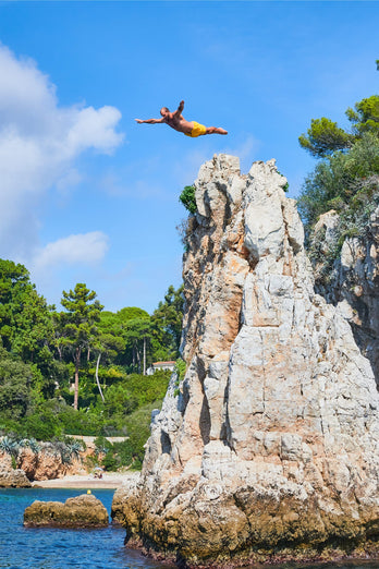 Meharis * The Swims yellow men's swim shorts | MR MARVIS