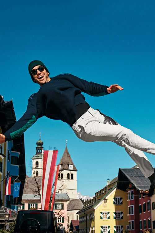 light grey heavy stretch cotton men's trousers | MR MARVIS