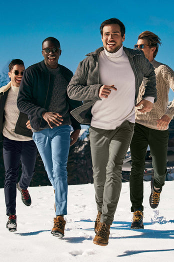 Mavericks * The Coolerdays blue heavy stretch cotton men's trousers | MR MARVIS