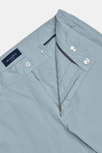 Antarctics * The Coolerdays grey blue heavy stretch cotton men's trousers | MR MARVIS
