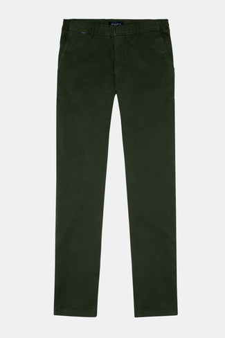 Fairways * The Coolerdays dark green heavy stretch cotton men's trousers | MR MARVIS