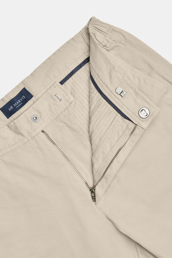 Gazettes * The Coolerdays beige heavy stretch cotton men's trousers | MR MARVIS