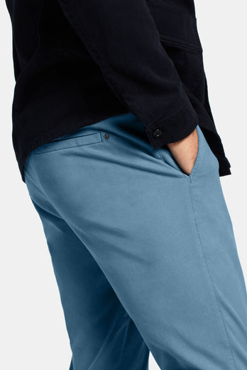 Mavericks * The Coolerdays blue heavy stretch cotton men's trousers | MR MARVIS