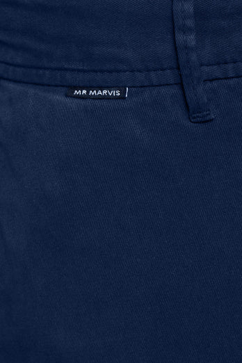 Midnights * The Coolerdays dark blue heavy stretch cotton men's trousers | MR MARVIS