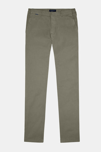 Sherlocks * The Coolerdays grey brown heavy stretch cotton men's trousers | MR MARVIS