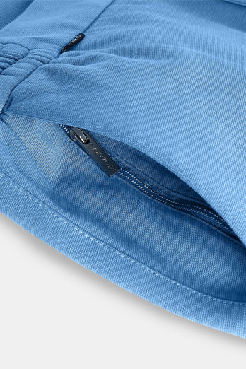 Boulevards * The Easies mid blue stretch knitted men's trousers | MR MARVIS