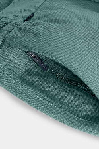 Felsons * The Easies mid green stretch knitted men's trousers | MR MARVIS