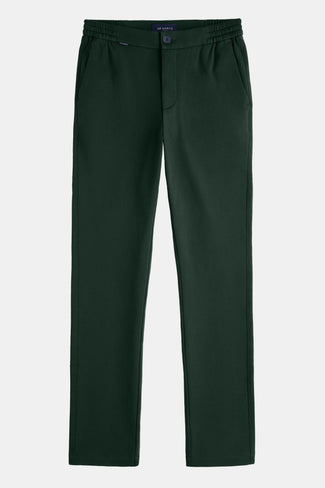 Lakes * The Easies dark green stretch knitted men's trousers | MR MARVIS