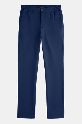 Midnights * The Easies dark blue stretch knitted men's trousers | MR MARVIS