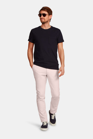 Milkshakes * The Easies light pink stretch knitted men's trousers | MR MARVIS