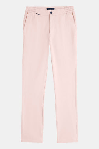 Milkshakes * The Easies light pink stretch knitted men's trousers | MR MARVIS