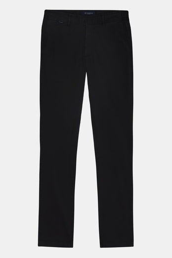 Blackjacks * The Longs black stretch cotton men's trousers | MR MARVIS
