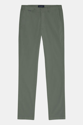 Defenders * The Longs green stretch cotton men's trousers | MR MARVIS