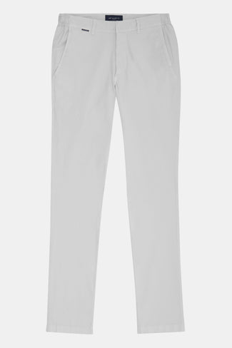 Gullwings * The Longs light grey stretch cotton men's trousers | MR MARVIS