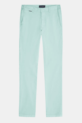 Mints * The Longs mint green stretch cotton men's trousers | MR MARVIS