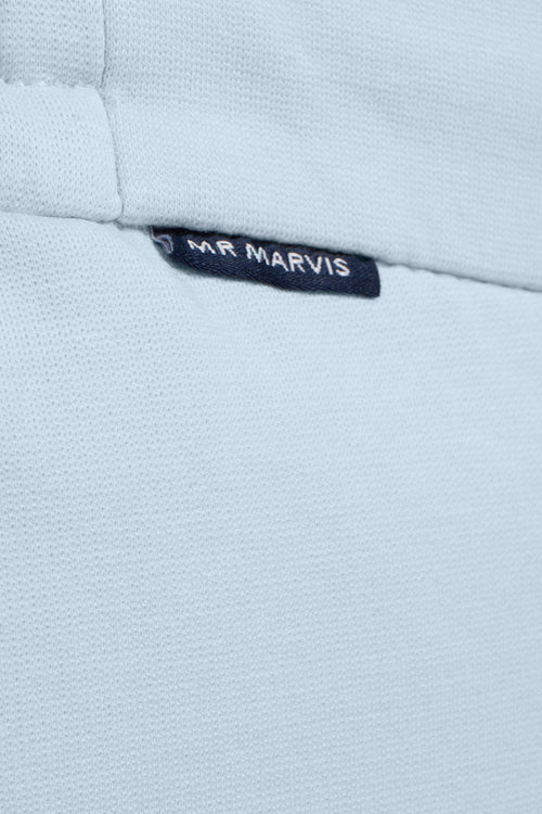 light blue soft and stretchy men's shorts | MR MARVIS