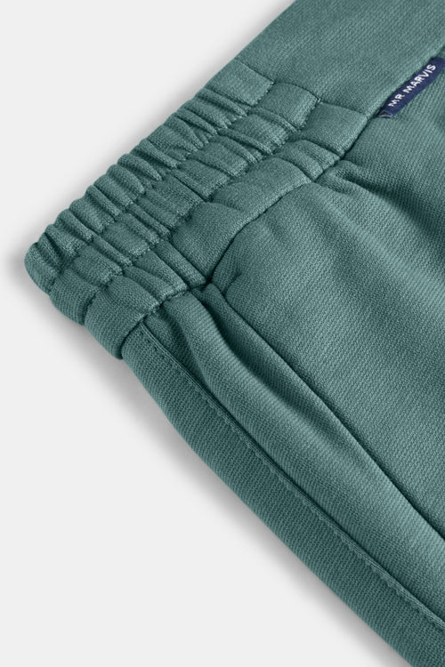 mid green soft and stretchy men's shorts | MR MARVIS