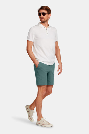 Felsons * The Short Easies mid green soft and stretchy men's shorts | MR MARVIS