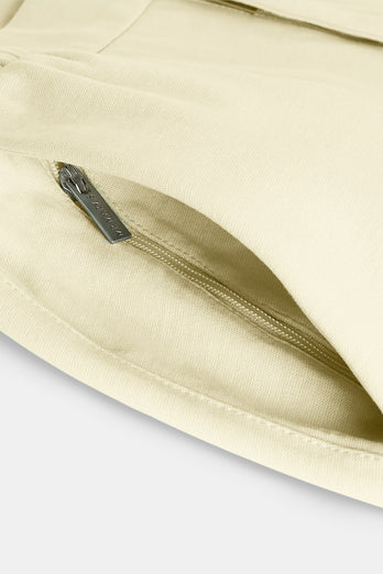 Limoncellos * The Short Easies light yellow soft and stretchy men's shorts | MR MARVIS