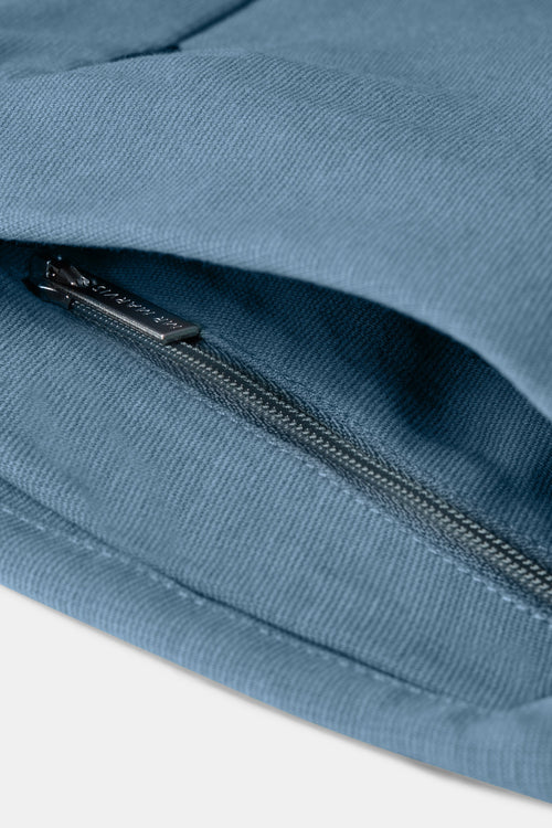 blue soft and stretchy men's shorts | MR MARVIS