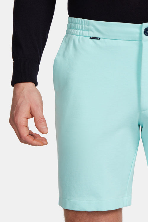 mint green soft and stretchy men's shorts | MR MARVIS