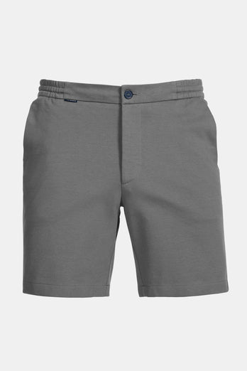 Newmans * The Short Easies mid grey soft and stretchy men's shorts | MR MARVIS