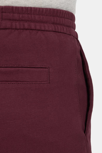 Rileys * The Short Easies burgundy soft and stretchy men's shorts | MR MARVIS