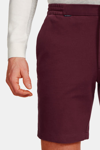 Rileys * The Short Easies burgundy soft and stretchy men's shorts | MR MARVIS