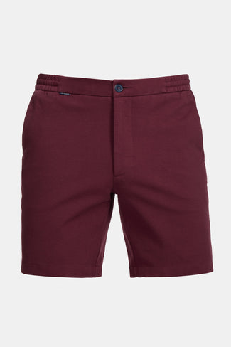 Rileys * The Short Easies burgundy soft and stretchy men's shorts | MR MARVIS