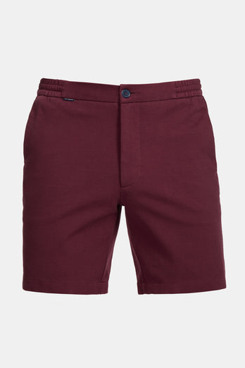 Rileys * The Short Easies burgundy soft and stretchy men's shorts | MR MARVIS