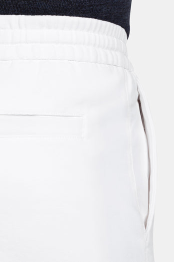 Wimbledons * The Short Easies all white soft and stretchy men's shorts | MR MARVIS