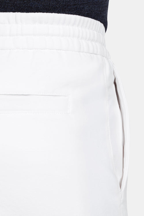 all white soft and stretchy men's shorts | MR MARVIS