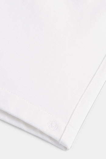 Wimbledons * The Short Easies all white soft and stretchy men's shorts | MR MARVIS